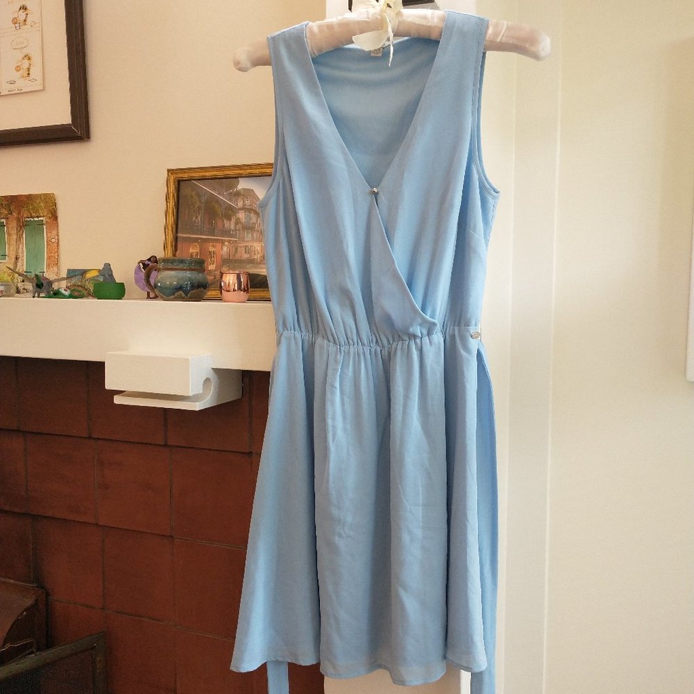 Guess Sleeveless Dress with Belt/Tie, Sz XS